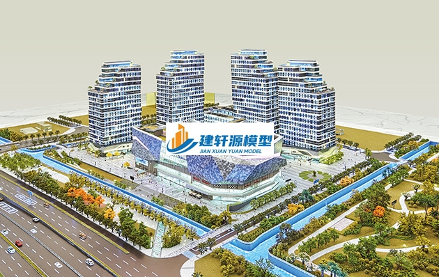 定南智慧城模型